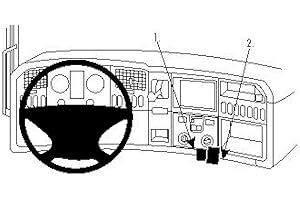 Brodit ProClip Support de Fixation pour Scania R-séries 10 Noir