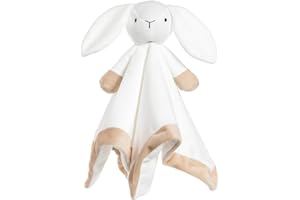 Apricot Lamb bébé Couverture Peluche Confort pour Bébés Nouveau-nés Lapin Blanc