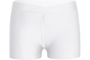 Mufeng Kinder Mädchen Sport Shorts Booty Kurze Hose Sportlich Hot Pants Tanzshorts Untershorts Workout Fitness Yoga Freizeit