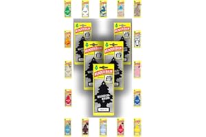 Wunder-Baum Zapach samochodowy odświeżacz powietrza do drzewka zapachowego 5 sztuk + rysik light-tribe (Black Ice)