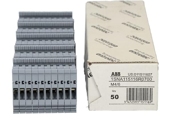 Abb -entrelec - Borna steg m4/6