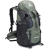 Bseash 50L Hiking Backpack Lightweight Water Resistant Outdoor Sport Backpack Travel Bag for Climbing Camping Traveling