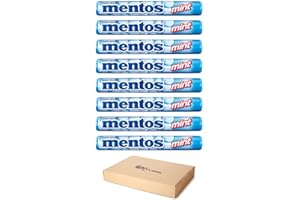 VR ANGLE 8 Packs Mentos Fresh Mint Flavor Chewy Dragees Refreshing Soft Candies Sold By VR Angel
