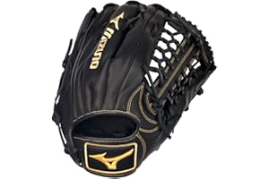 Mizuno MVP Prime - Guantes de béisbol Hechos a Mano, Cuero Suave Profesional, diseño de Bolsillo Central