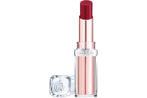 L’Oréal Paris Glow Paradise Baume à lèvres teinté Glow, rouge, Paradise 353, Mulberry Ecstatic