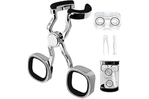 NNPCBT Contact Lens Applicator Tool, Contact Lens Remover with Contact Lens Case, Sucker+Tweezer with Soft Tip, Easy to Apply and Remove, Black