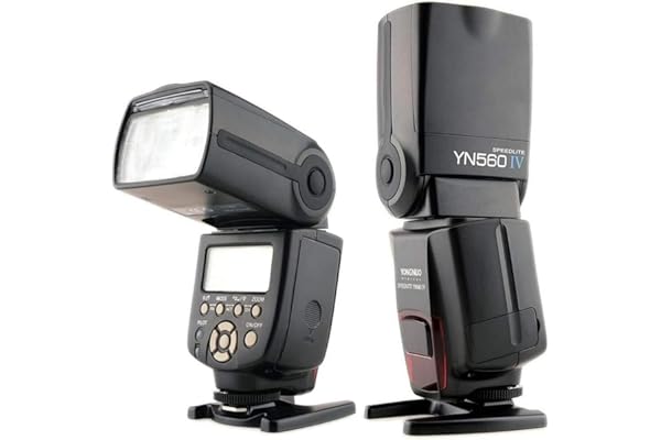 Yongnuo YN560 IV YN-560IV Flash sans Fil Speedlite Master + Slave Flash compatible avec Canon Nikon Pentax Olympus Fujifilm Panasonic