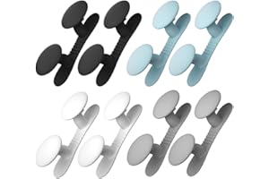 SHIRYLZEE 8 Piezas Organizadores De Cable para Electrodomésticos, Organizadores para Cables, Clips de Cable, Cable de Cocina para Pequeños Electrodomésticos, Mezcladores, Negros