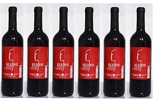 HELLENIKOS 6x Kleoni Rotwein Imiglykos lieblich Lafkioti je 750ml + 2 Probier Sachets Olivenöl aus Kreta a 10 ml - griechischer roter Wein Rotwein Griechenland Wein Set