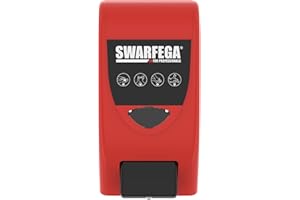 Swarfega Dispenser – Wall Mounted Hand Cleaner Dispenser – Durable Plastic – Easy to Install – Hygienic Solution for Heavy Duty Hand Cleaning - 4 Litre – For Professional Use Only