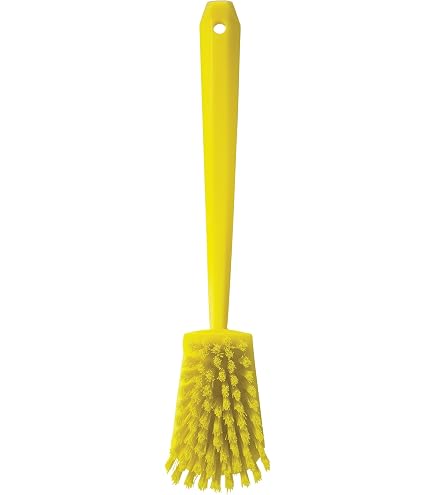 Brosse Pour Sols Dure Vikan - 305 Mm, Blanc, Pour Nettoyage Manuel, Compatible Manches Vikan