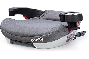 Babify Siege Auto Enfant 22 à 36kg, Siege Auto Isofix Groupe 2 et 3, Siège Auto Enfants de 7 à 12 Ans, Sièges Auto Ergonomique de Voyage, Rehausseur Voiture Enfant, Siege Enfant 7 ans pour Voiture