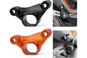 XX ECOMMERCE Moto pour D-U-K-E 790 18 19 20 21 22 Nouveau support de fixation de suspension de tuyau d'échappement compatible avec 790 Duke 2018 2019 2020 2021 2022 Accessoires (Noir)