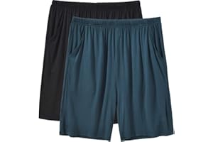 MoFiz Pantaloni Pigiama Uomo Modal Pantaloni Morbidi con Tasche