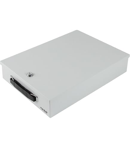 Couvercle Verrouillable Safescan 4617L Pour Bac Tiroir-caisse - Protection Argent Métallique