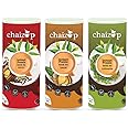 Chaizup Premium 1 Min Instant Assorted Tea Pack - 1kg Cans (Pack of 3) | Cardamom, Ginger, Masala Flavours | Approx. 214 Servings | 3kg