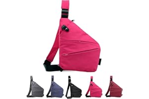 HIDRUO Wander Plus Anti Theft Bag, Waterproof Anti-theft Crossbody Shoulder Bag, Side Slim Sling Bag for Outdoor