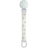 Suavinex, Fabric Pacifier Holder for Baby, Soft and Flexible, Double-Sided Design, Baby Pacifier Chain, Pacifier Clip with Cl