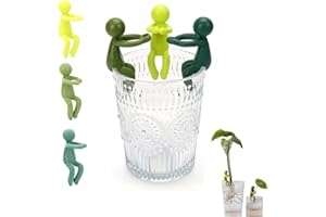 LNJBABAO 3Pcs Plant Supports for Indoor Plants Plant Propagation Station Plant Cutting Holder Little Men Propagation Buddy Plant Propagation Buddy For A Plant Propagation Station Sprouts Stems Shoots Cuttings