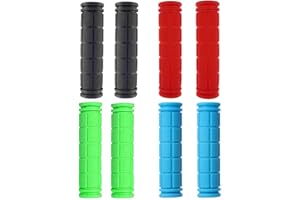 YIEJOYA Poignées de Guidon de vélo pour Enfants Filles Garçons, Caoutchouc antidérapant Poignées de vélo en Champignon pour Scooter VTT Cruiser Seadoo Tricycle Fauteuil Roulant Route