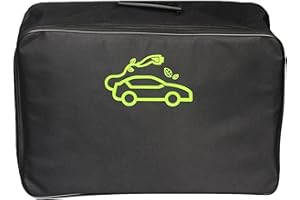 DUBBULON Sacs De Câbles EV - Sac D'organisation Câble Charge EV Ignifuge Étanche | Cable Recharge Batterie EV Transport Coffre, Camping Car, Grande Capacité Charger Les Câbles, Cordons Et Tuyaux