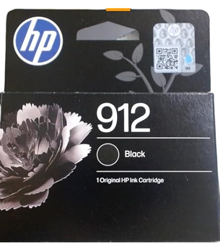 Cartouche D'encre HP 912XL Noire - Original - Date 12/2025 - Neuve Sous Blister