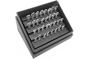 MAXANT 32pcs Dental Veneers Mould Set, Different Shapes Heat Resistance Front Back Teeth Composite Resin Mold, for Composite Resin Curing Filled Dental Mold, Dental Veneers Composite Resin Mold