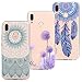 Price comparison product image 3x Case Huawei P20 Lite, Beaulife Cover TPU Silicon Rubber Lightweight Ultra-Thin Flexible Shockproof Anti-Scratch Waterproof Creative Pattern Elastic Gel Protective Shell for Huawei P20 Lite - Dandelion + Totem + Dreamcatcher