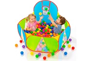 NUBUNI bollgrop för spädbarn: lekhage boll pool: lekhus: boll grop bollar: lekhage baby lekhus för barn: leka tält för barn p