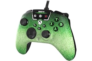 Turtle Beach React-R Pixel Wired Gaming Controller with Audio Controls, Mappable Buttons & Textured Grips for Xbox Series X|S, Xbox One & PC [Officially Licensed for Xbox]