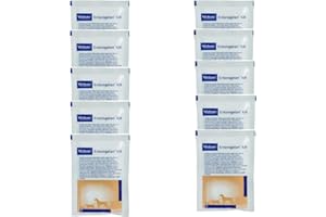 Virbac Enterogelan KH | 10 x 10 g sachets | Complément Alimentaire pour Chiens et Chats | Peut contribuer à soulager la diarrhée aiguë | Peut Aider à protéger la muqueuse intestinale