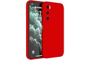 HAFFAN silikonowe etui z TPU kompatybilne z Vivo Y70 / Vivo V20 SE (6,44"), ochronne etui na telefon komórkowy - Chiny czerwony
