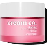 Cream Co. Water Based Moisturizer Moisturizing Brightening Face Cream, Hyaluronic Acid, 50 ML, All Skin Types