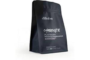 DIFIABA Charcolite - Aclarador para el cabello con carbón activado y BondPlex restaurador, aclarador y tonificador en 1 paso, se eleva a 9 niveles (500, 1, unidad)