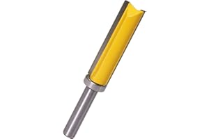 WSOOX 8mm Gambo Fresa per lavorazione del legno, flush trim router bit, punta del router di taglio a filo, diametro di taglio 14mm, altezza di taglio 50.8 mm