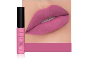 Anifer Velluto opaco rossetto liquido trucco lunga durata e usura impermeabile, non Stick Cup Lip Gloss, (rosa viola 620)
