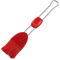 Dr. Oetker Silikon-Backpinsel Flexxibel, Küchen-Pinsel mit Silikon-Borsten, hochwertiger Bratpinsel aus Platinsilikon…