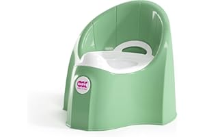 OKBABY Pasha - Pot pour Enfants, Assise Anatomique et Conteneur Amovible - Vert