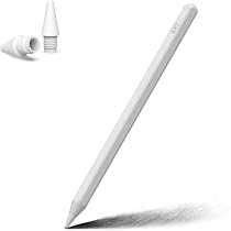 Penna Stilo Per IPad 2018-2024 – Ricarica Magnetica, Rilevamento Inclinazione, Latenza Ultra-bassa