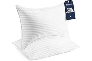Beckham Hotel Collection Almohada de Gel (2-Pack) – Lujo felpa Almohada de Gel, Resistente al Polvo y ácaros y hipoalergénico