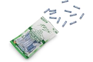 Purize® Lot de 50 filtres à charbon actif Taille XL Bleu