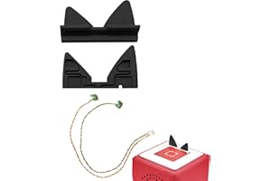 Harewu Toniebox - Accesorios de repuesto para auriculares de repuesto, accesorios para reproductor de MP3, cable de repuesto, incluye botones electrónicos (oído interno + oído externo + cable de