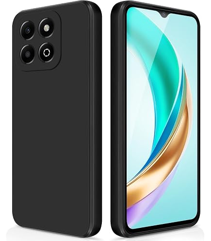 SEAHAI Custodia Per Vivo Y16 – Cover In Silicone Morbido E TPU Con Airbag Antishock, Bordo Rialzato, Antigiallimento, Colore Nero - 5