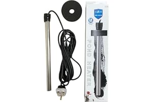 Hepo Pond Heater Floating for Koi Fish Pond Winter Anti Ice 150w / 300w / 600w (600w)