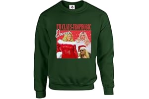 New Spirit Original I'm claus-trophobic Darrn Gemma collins christmas xmas Unisex Funny Adults Sweatshirt Jumper