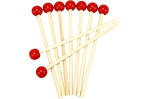 Sipiris 18 Pièces Baguettes à Percussion Maillets de Percussion Marimba Bois Maillet Baguettes Xylophone Maillet Percussion Marteau pour Instrument Glockenspiel Xylophone Carillons