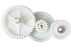 GENERIC HUAYUWA 3 Stück Fleischwolf Kunststoff Getriebe Ersatzteile für Haushalt Elektrische Fleischwölfe