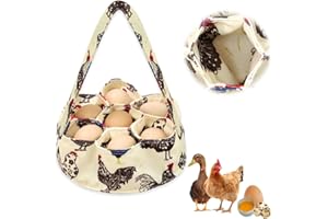 Aweisile Mini Cestino per la Raccolta Delle Uova - Cestini per Pollaio per Pollo, Anatra e Oca