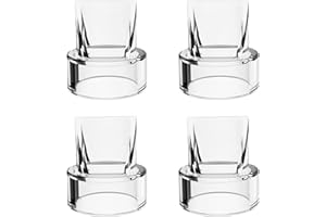 4 valves à bec de canard, compatibles avec tous les tire-laits portables KISSBOBO, valves de remplacement. Remplacement de toutes les pièces/accessoires du tire-lait.
