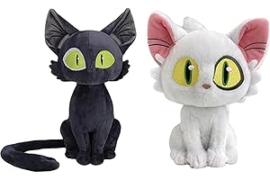 Anloximt Anime Plüschtiere Flauschiges, 25/30 cm Suzume Plüsch Puppe, Suzume Daijin Katze Spielzeug Figuren, Weiche Plüschpuppe Stofftier Cosplay Kuschelplushie for Jungen Mädchen